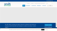 Desktop Screenshot of networkpersonnel.org.uk